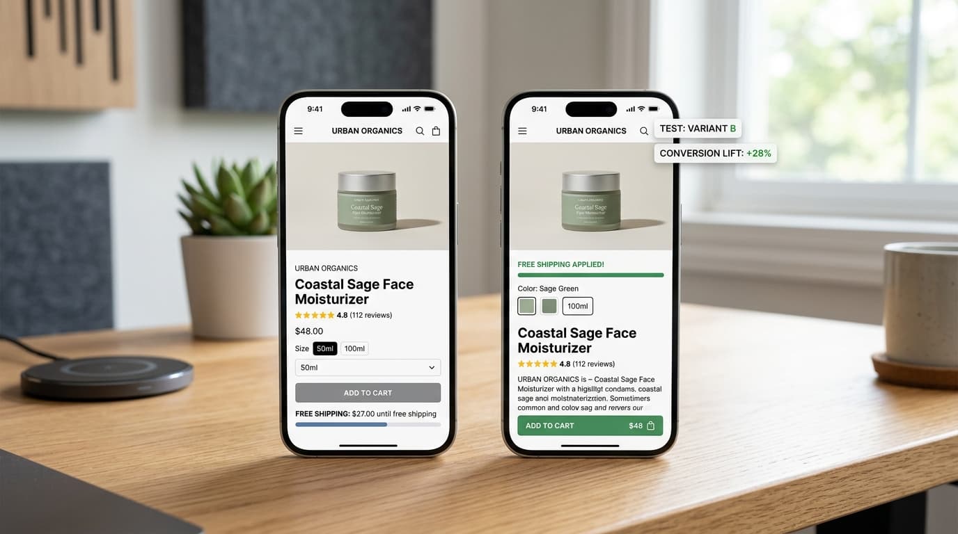 What actually moved product page conversion in 2026